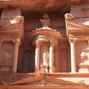 Das Schatzhaus in der Felsenstadt Petra