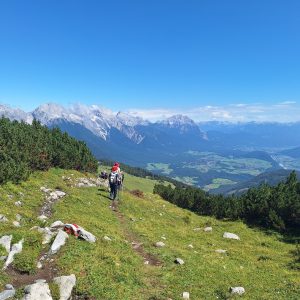 Blick aufs Mieminger Plateau